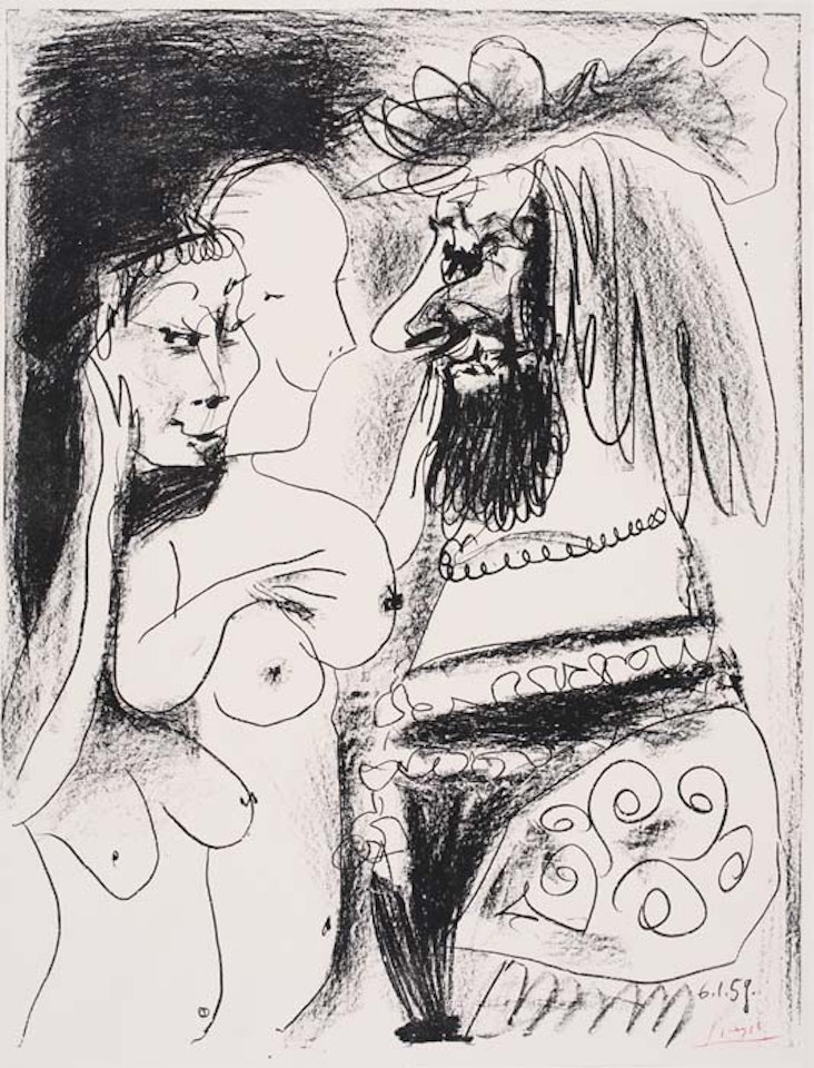 Le Vieux Roi by Pablo Picasso