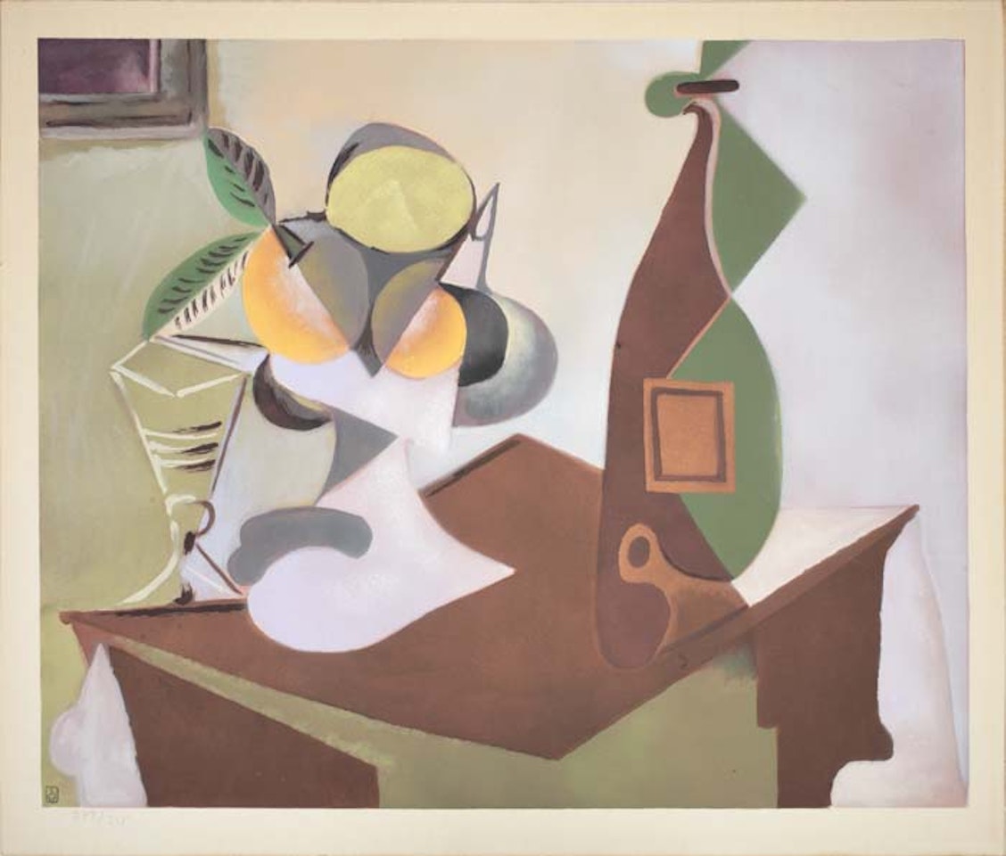 Nature morte au citron et aux oranges by Pablo Picasso