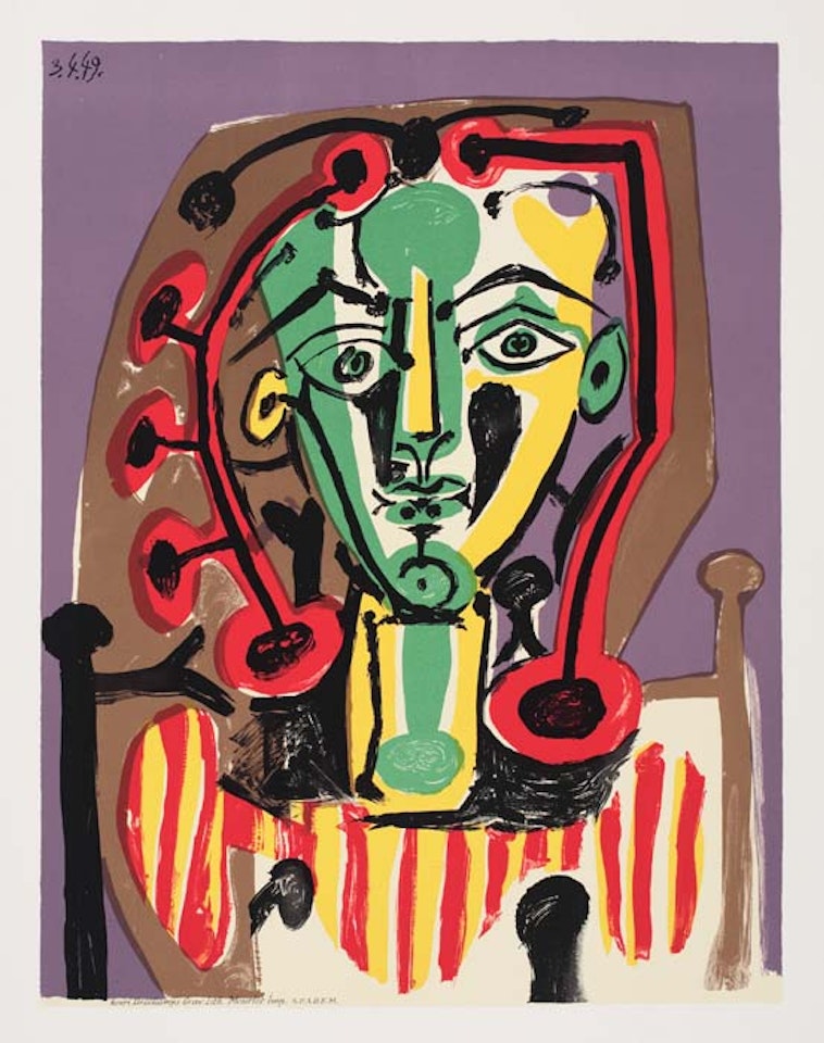 Le Corsage rayé by Pablo Picasso