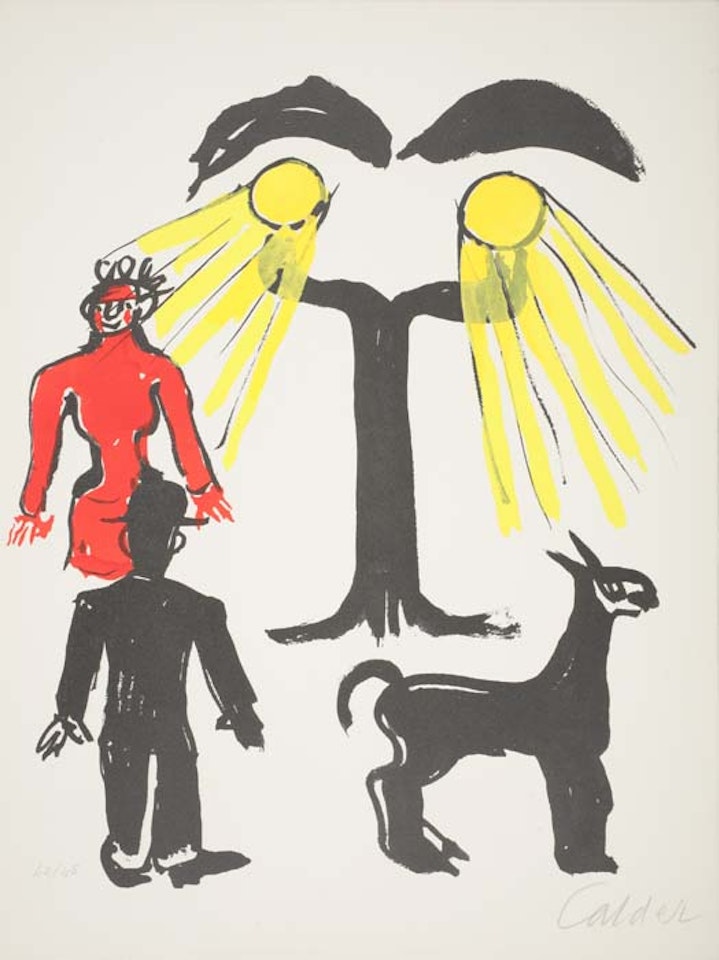 Hommage a Man Ray by Alexander Calder