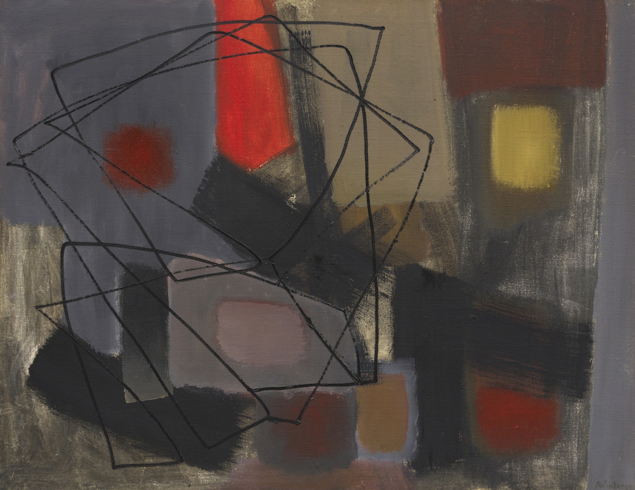 Herbstliche Spannungen by Fritz Winter