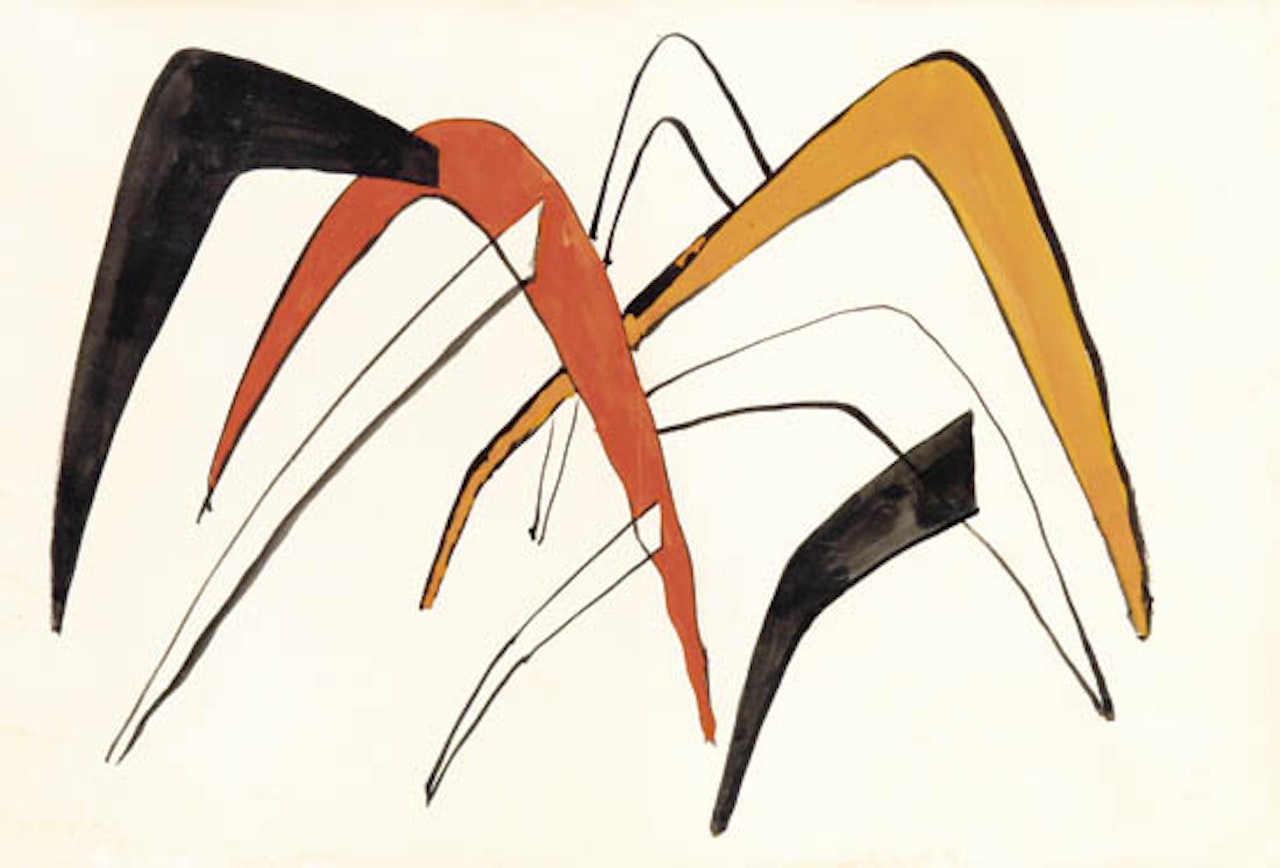 Untitled (Tamanoir) by Alexander Calder