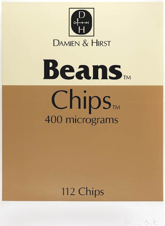 Beans & Chips by Damien Hirst