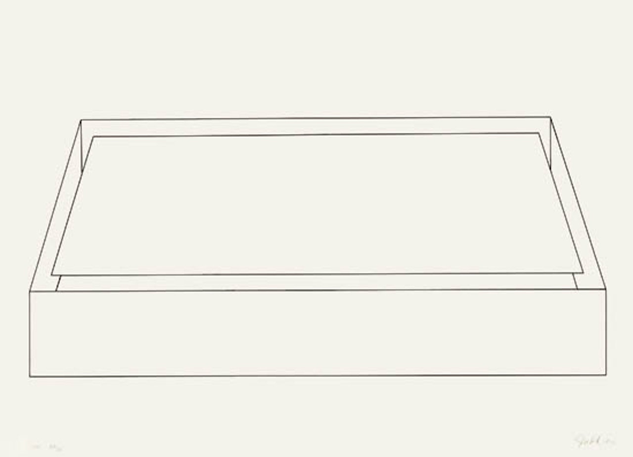 Hommage a Picasso by Donald Judd