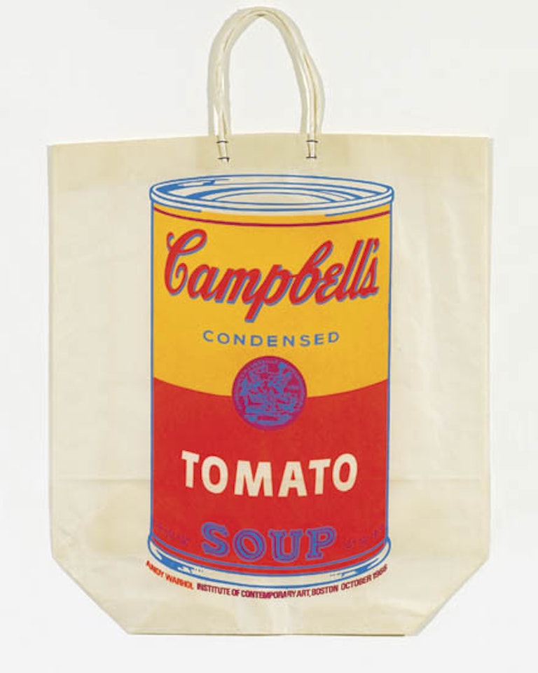 Campbell's Soup Can on Shopping Bag by Andy Warhol