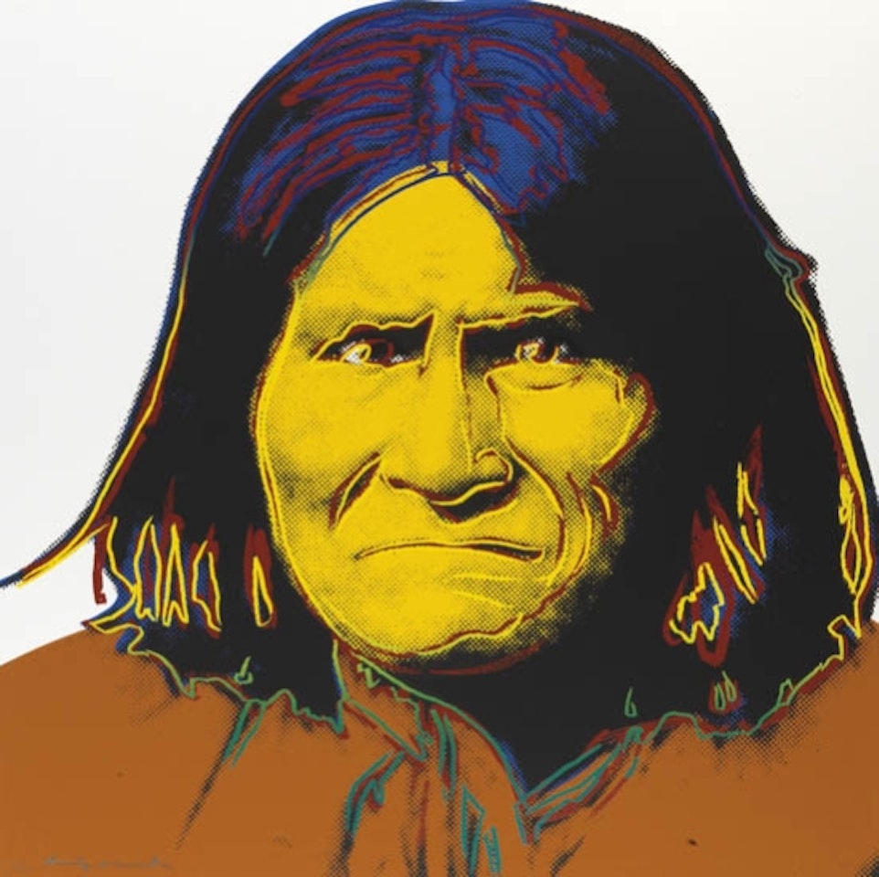 Geronimo by Andy Warhol