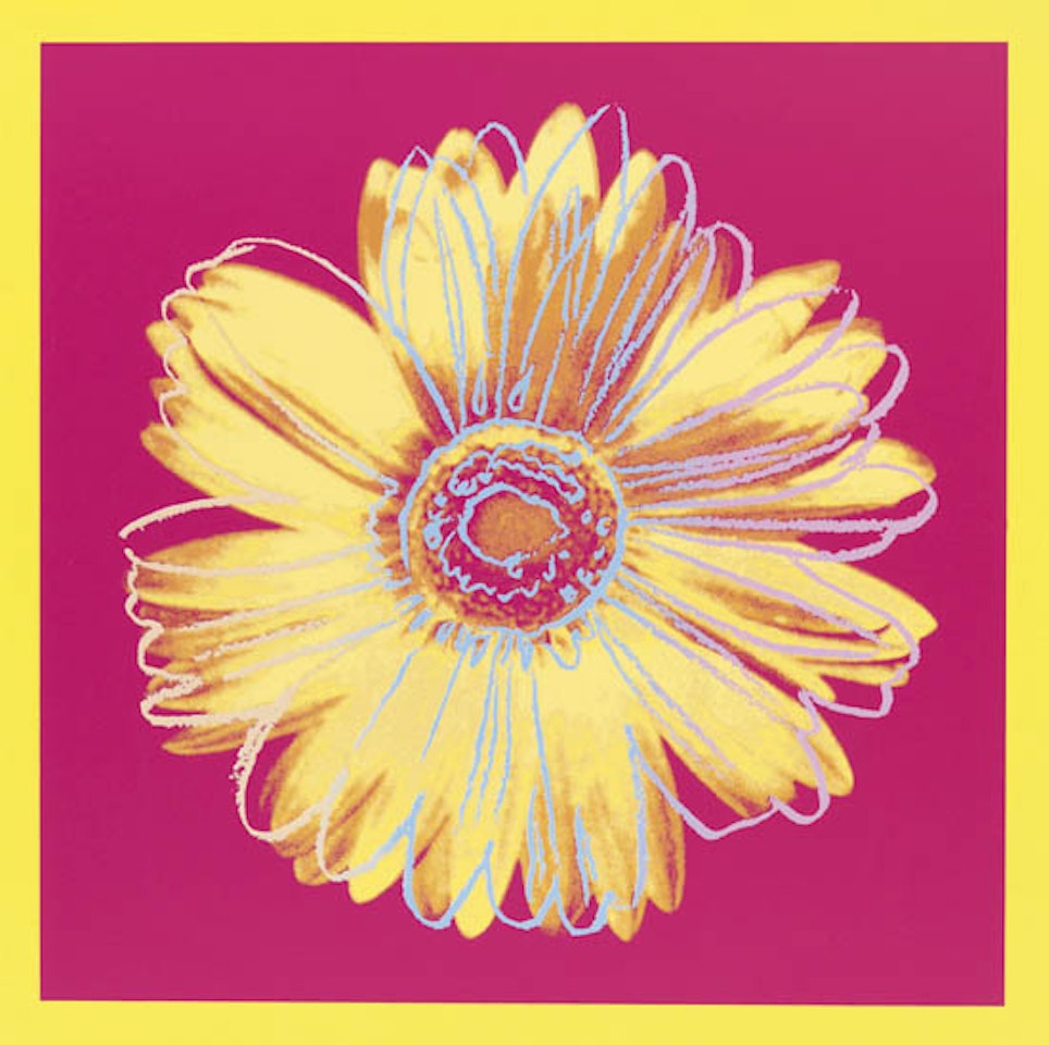 Pink Daisy by Andy Warhol