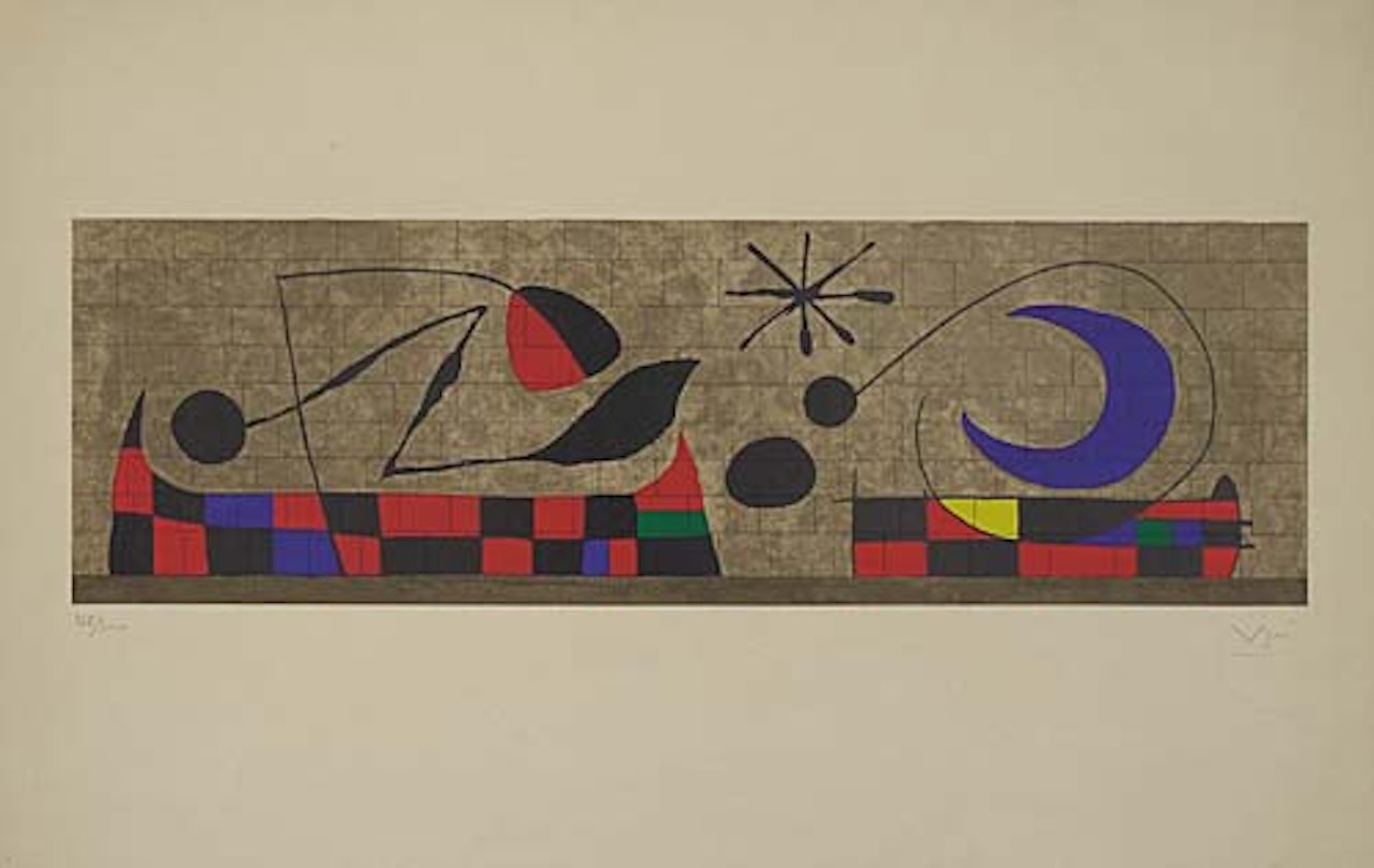 Mur de la Lune by Joan Miró