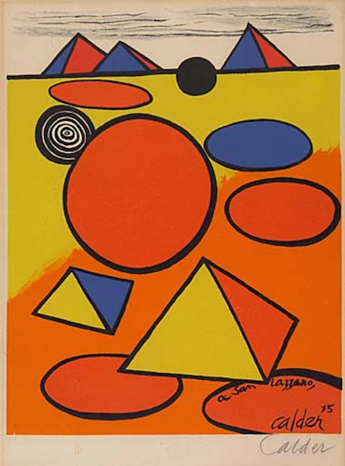 A San Lazarro by Alexander Calder