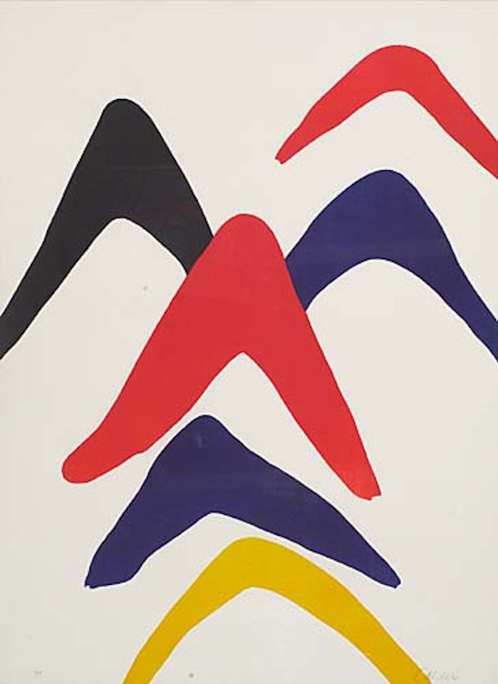 Boomerangs by Alexander Calder