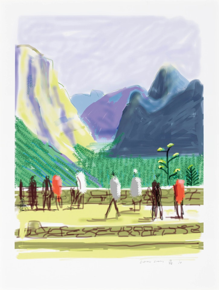Untitled No. 15 : The Yosemite Suite by David Hockney