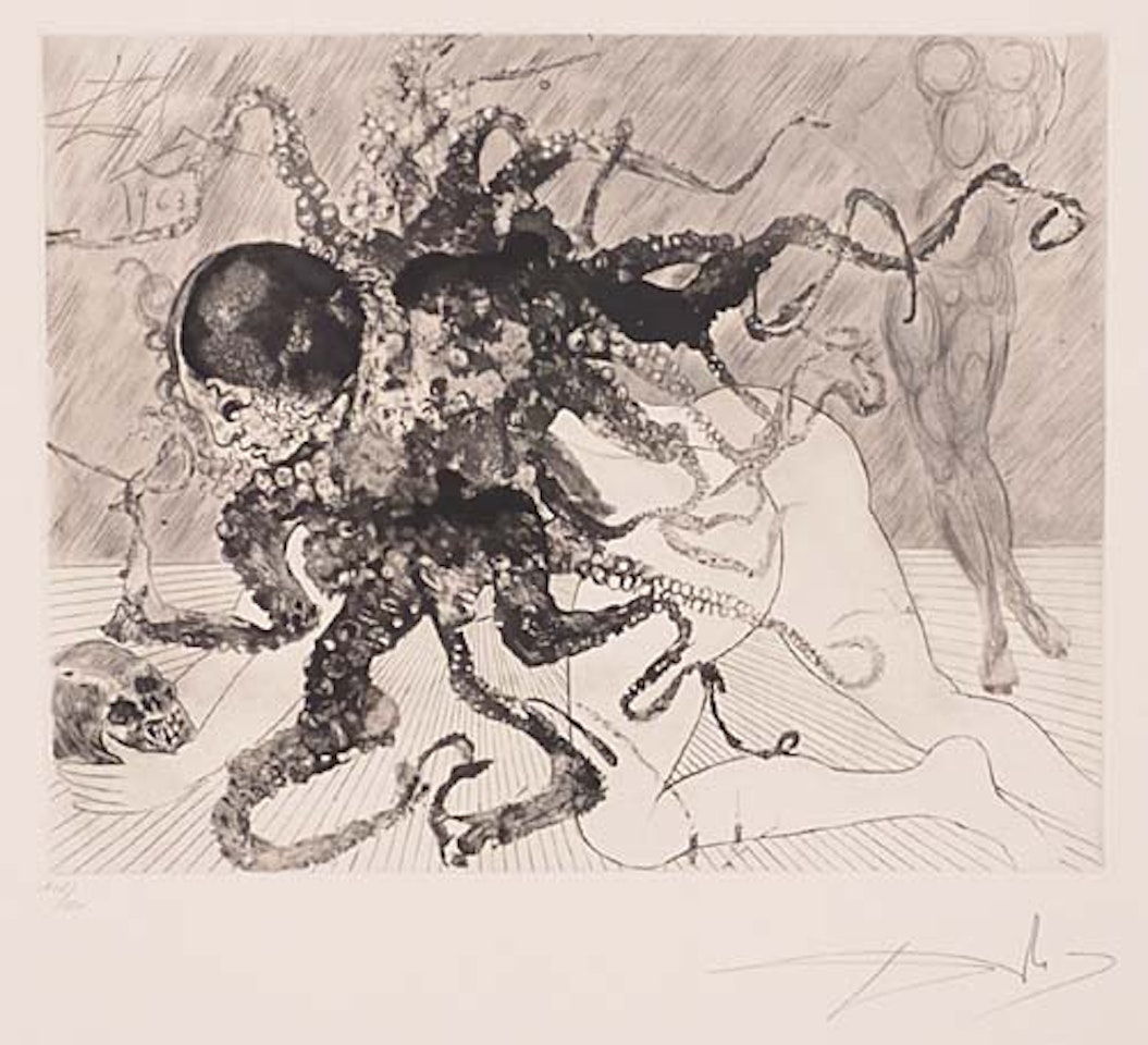 Medusa by Salvador Dali