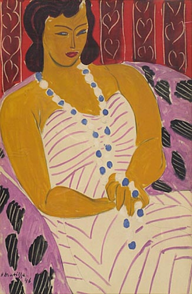Femme à la Robe blanche by Henri Matisse
