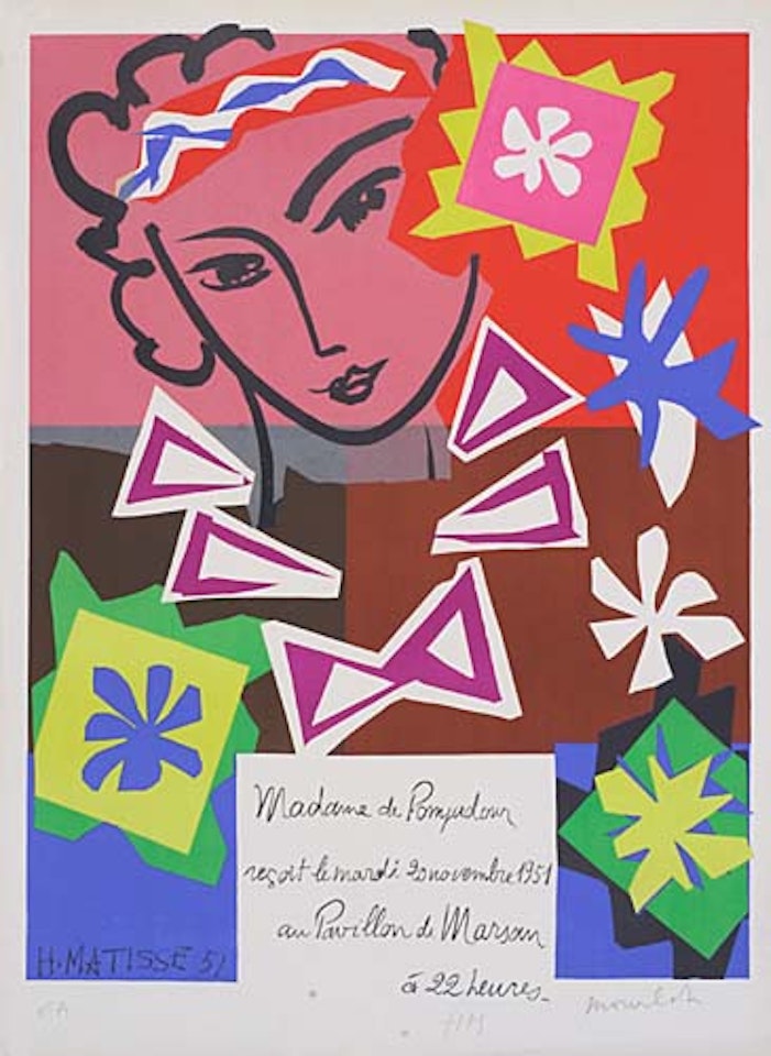 Madame de Pompadour by Henri Matisse