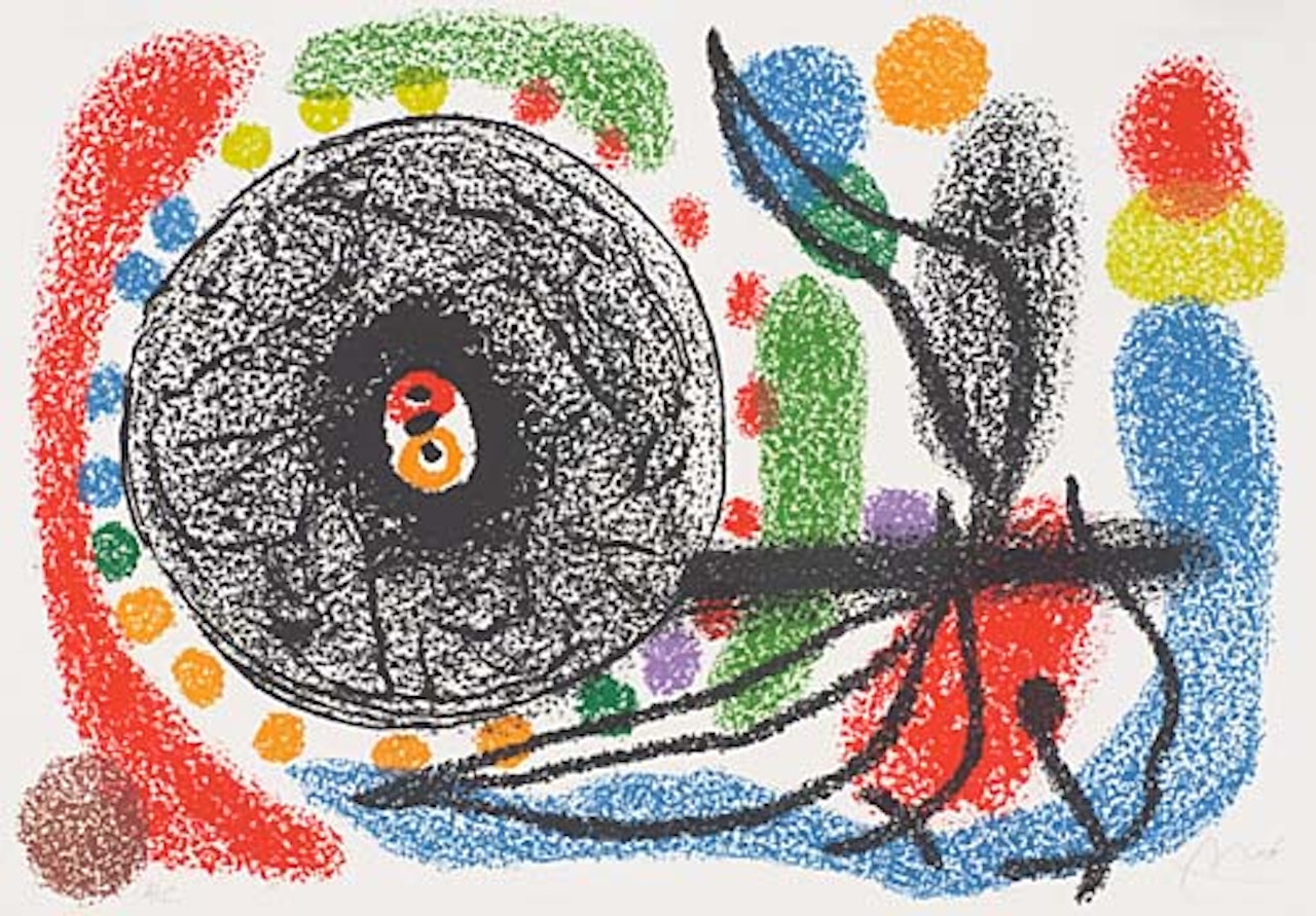 Le Lézard aux Plumes d'Or by Joan Miró