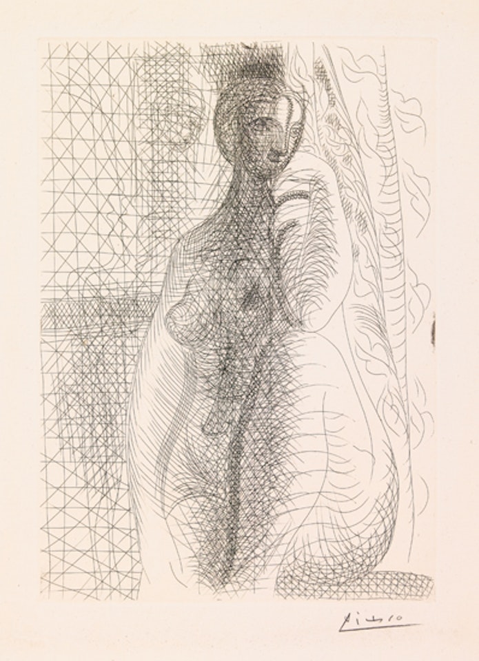 Femme nue à la Jambe pliée by Pablo Picasso