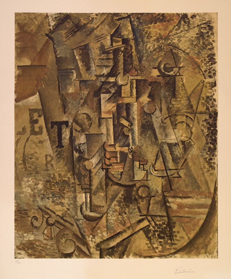 Bouteille de Rhum by Pablo Picasso