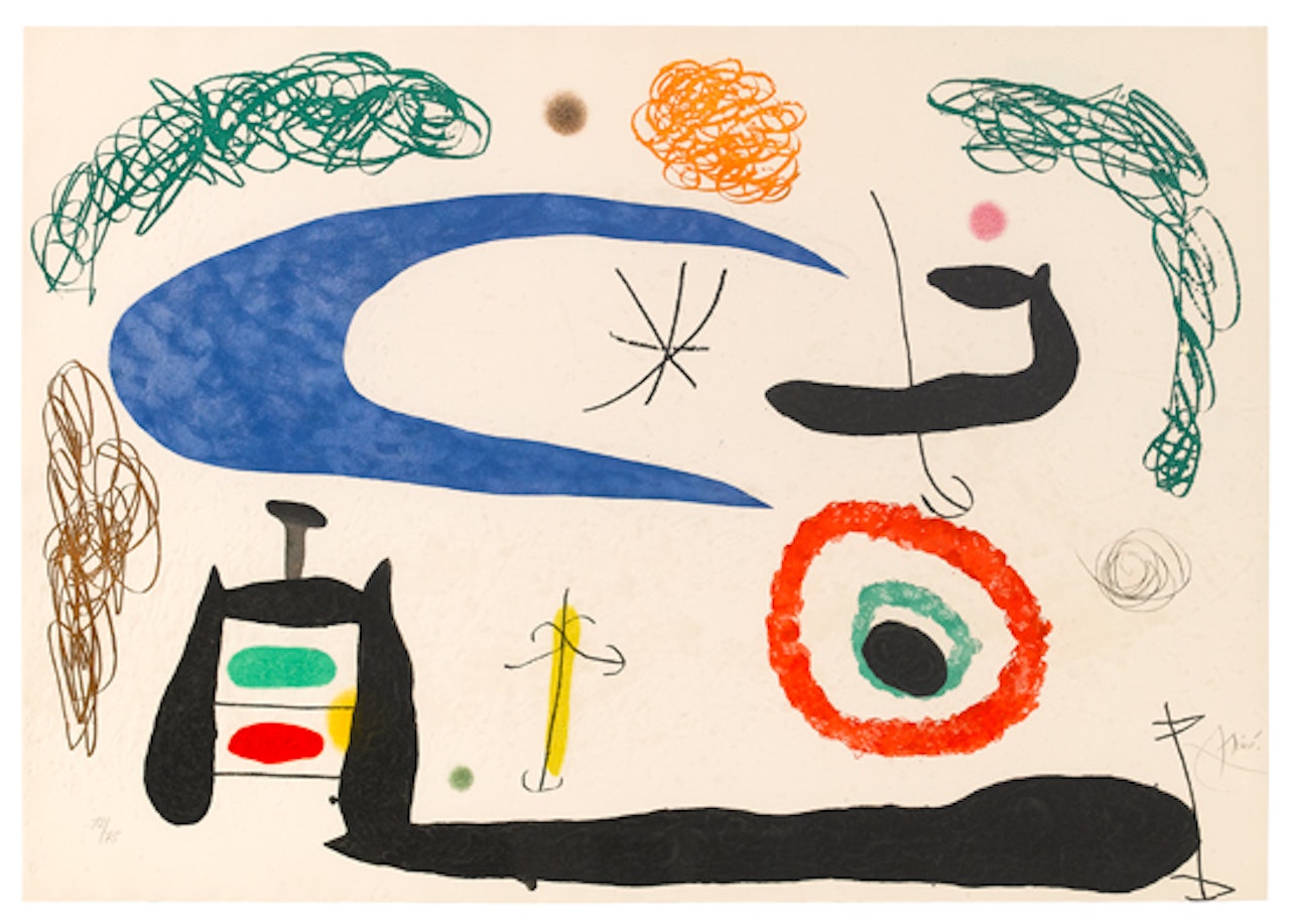 Dormir sous la Lune by Joan Miró