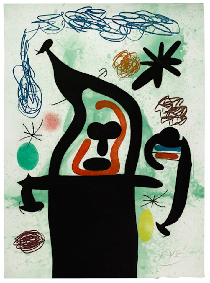 La Harpie by Joan Miró