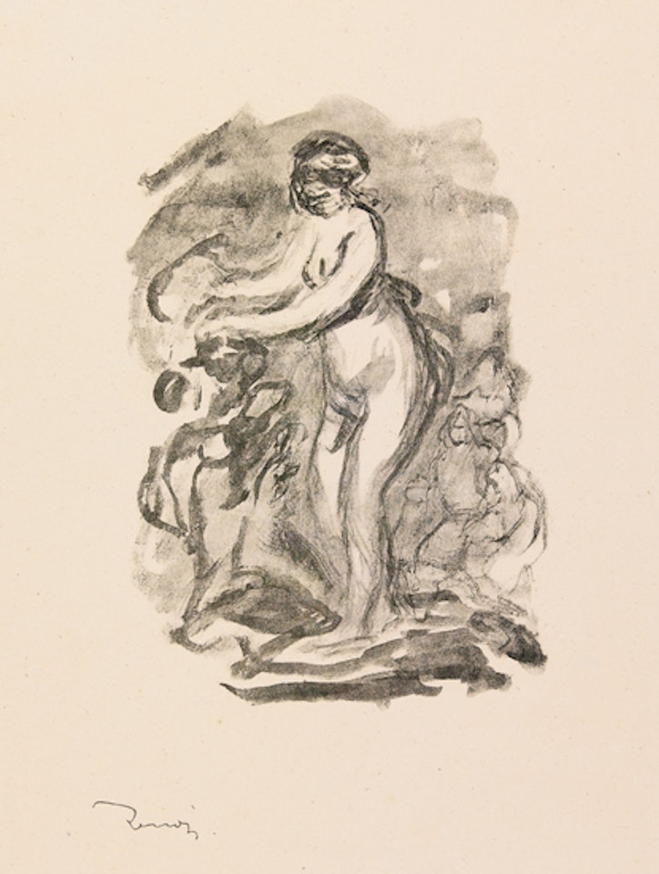 Femme au Cep de Vigne by Pierre-Auguste Renoir