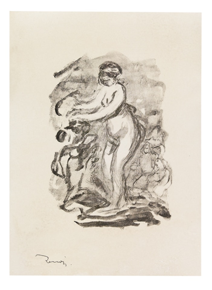 Femme au Cep de Vigne, Variante by Pierre-Auguste Renoir