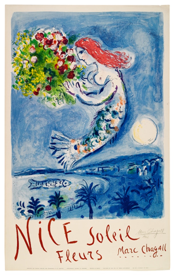Le Baie des Anges by Marc Chagall