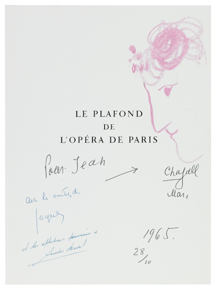 Profil d'Artiste by Marc Chagall
