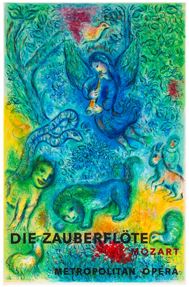 The Magic Flute by Marc Chagall