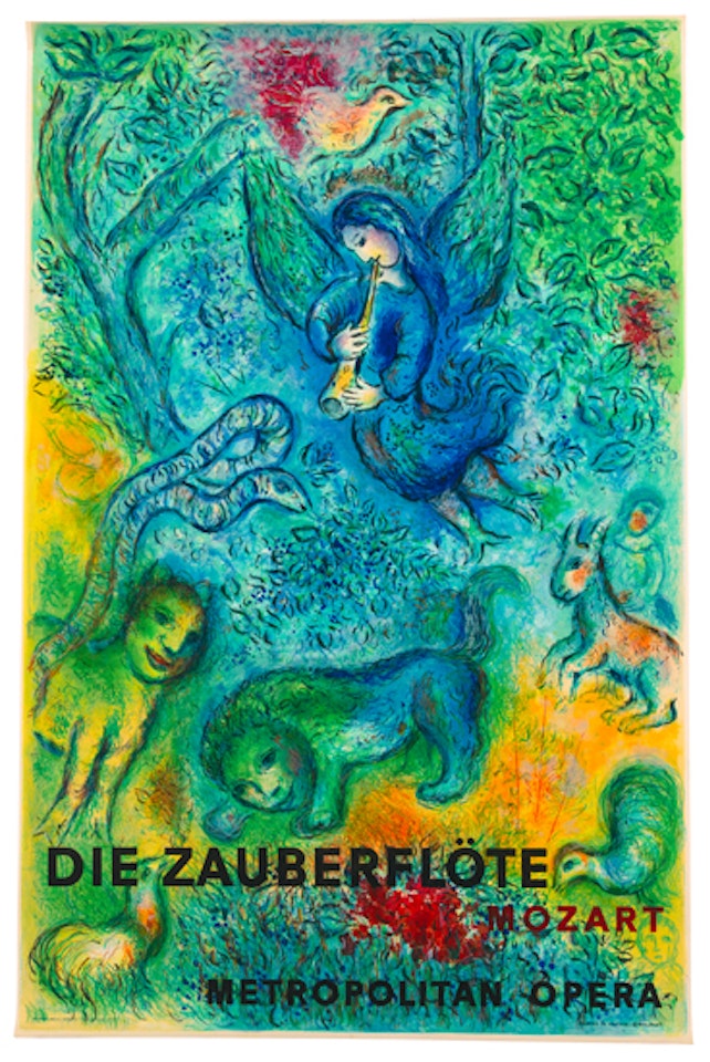 The Magic Flute by Marc Chagall
