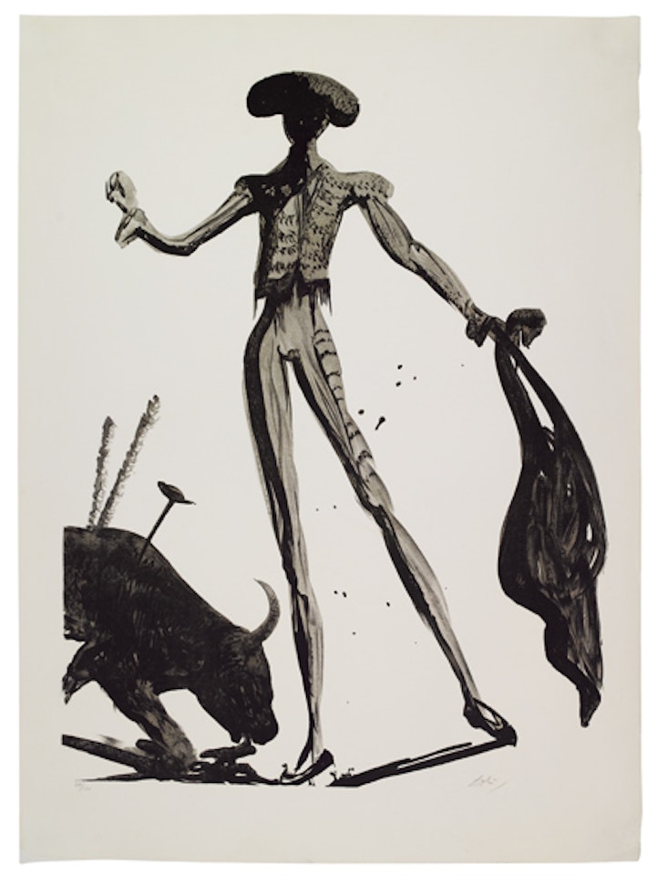 Torero Noir by Salvador Dali