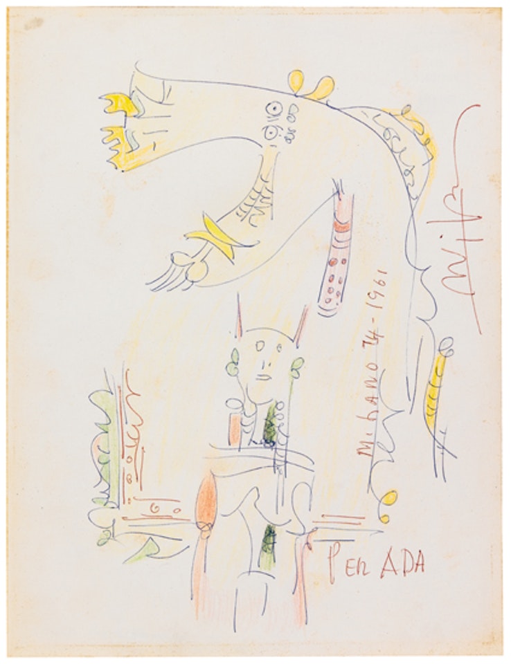 Caballo y Jinete by Wifredo Lam