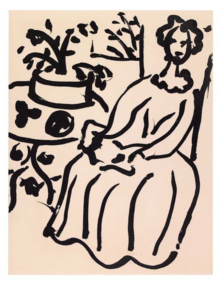 Marie-José en Robe jaune by Henri Matisse