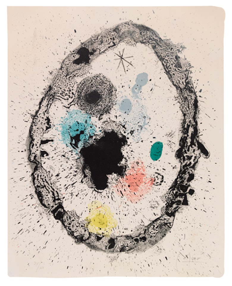 Je Travaille comme une Jardinier by Joan Miró