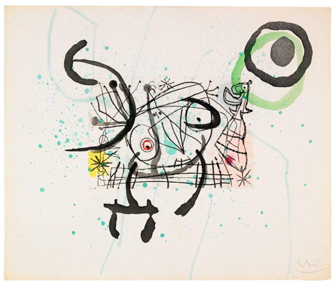 Fissures by Joan Miró