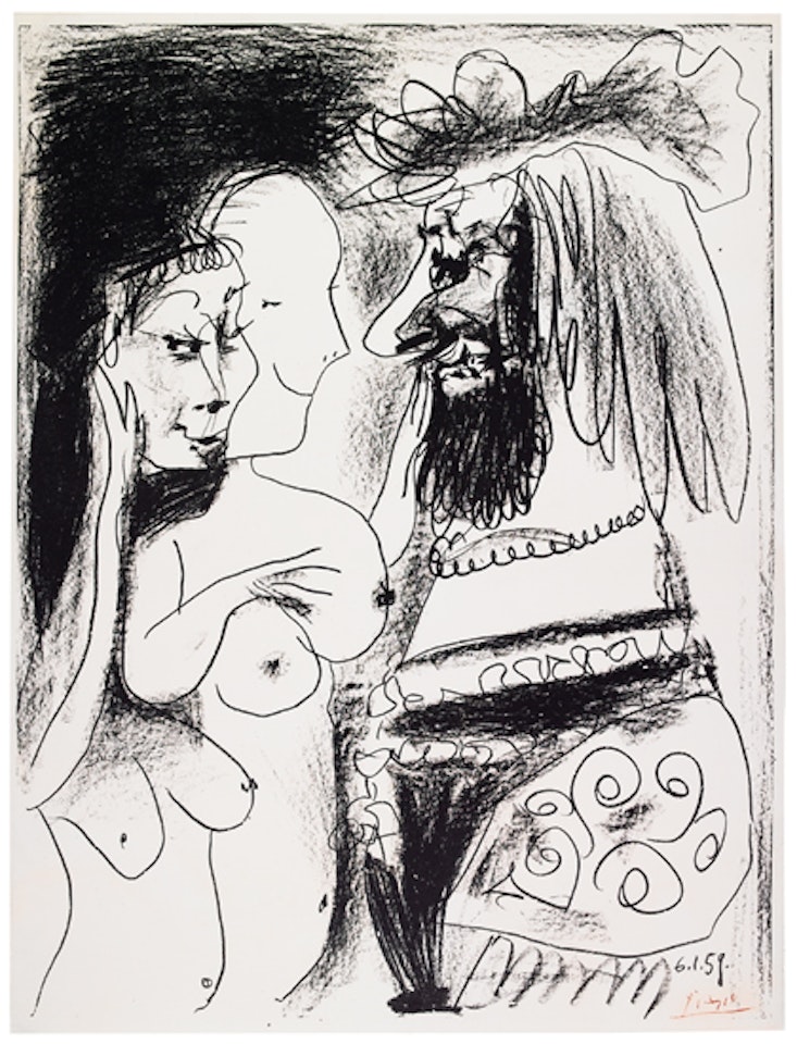 Le Vieux Roi by Pablo Picasso