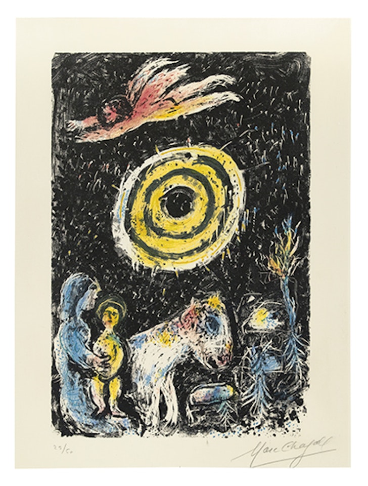 Soleil d'hiver (Mourlot 716) by Marc Chagall