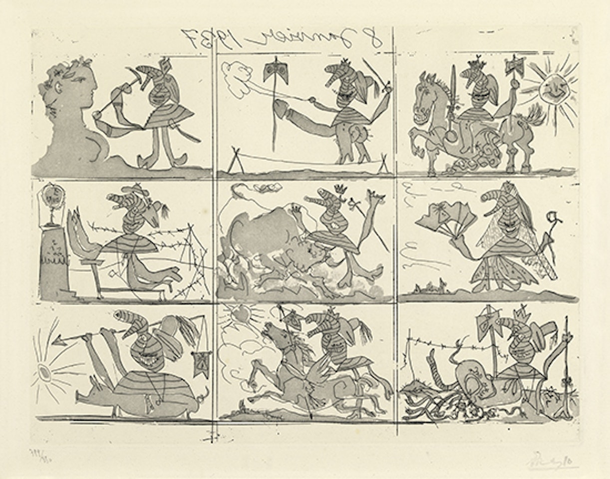 Sueno y Mentira de Franco (Bloch 297; Baer 615) by Pablo Picasso