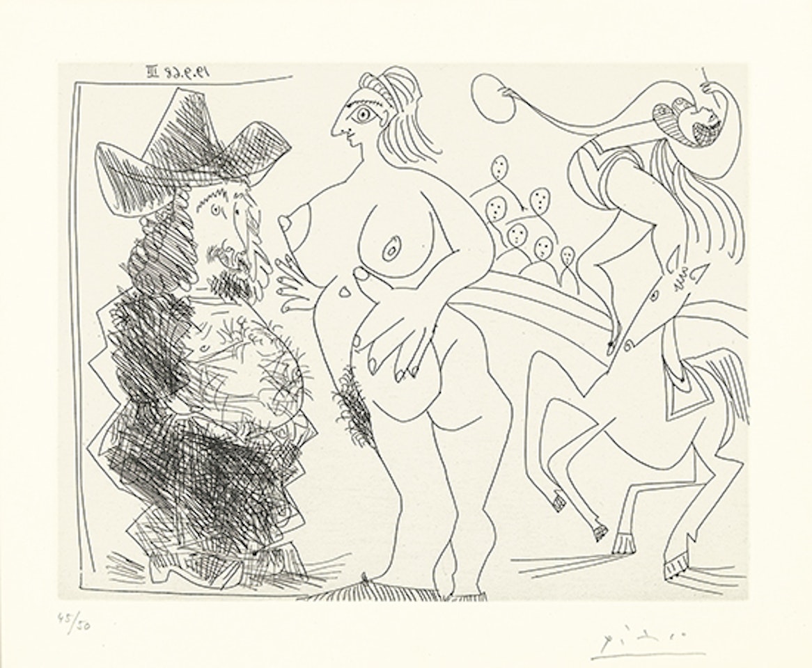 Series 347:326 (Bloch 935; Baer 1253) by Pablo Picasso