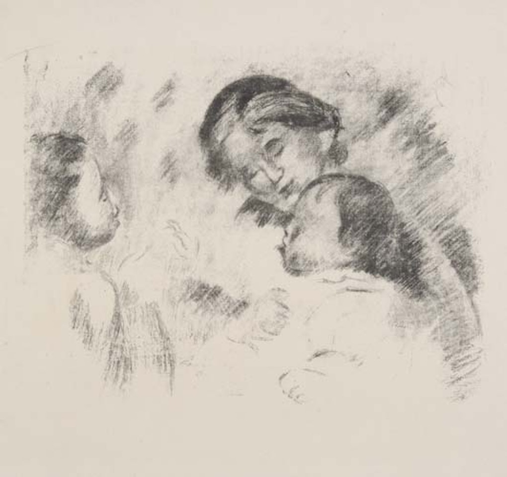 Une Mère et Deux Enfants by Pierre-Auguste Renoir