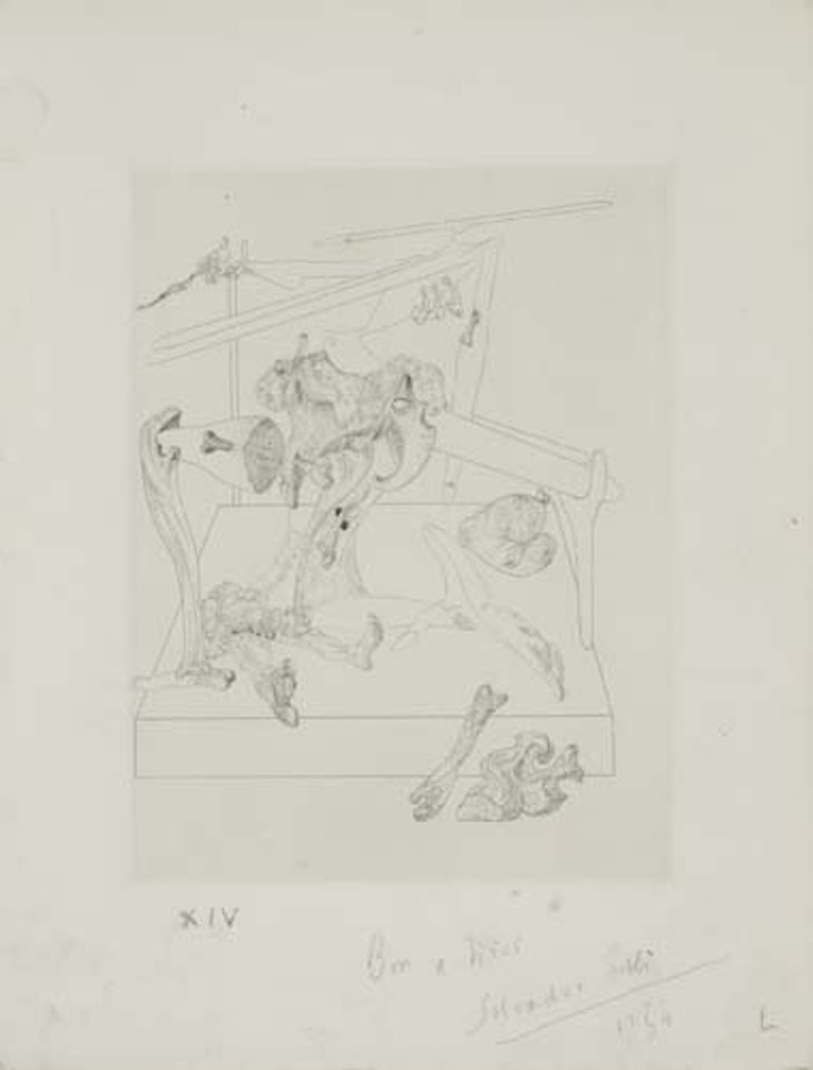 Les Chants de Maldoror: Surreal Still Life by Salvador Dali