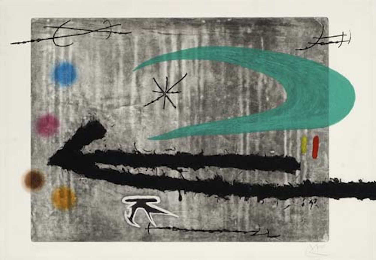 Vers la Gauche by Joan Miró