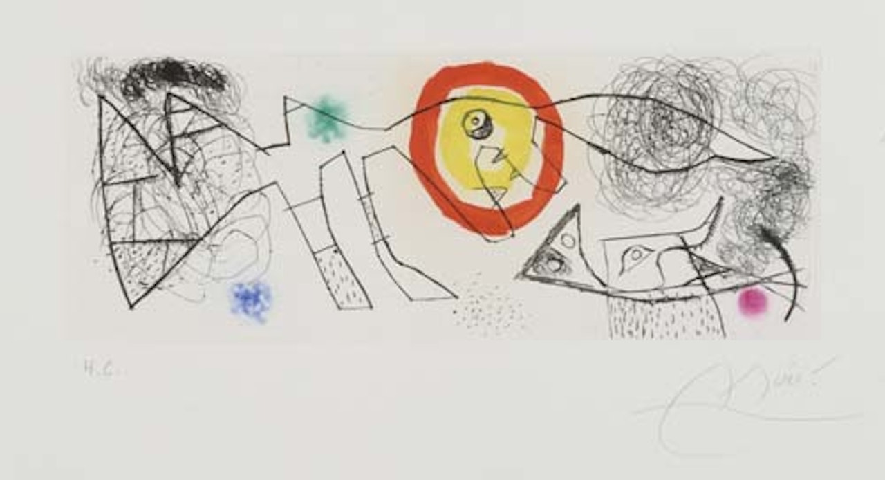 Poèmes et Chansons by Joan Miró