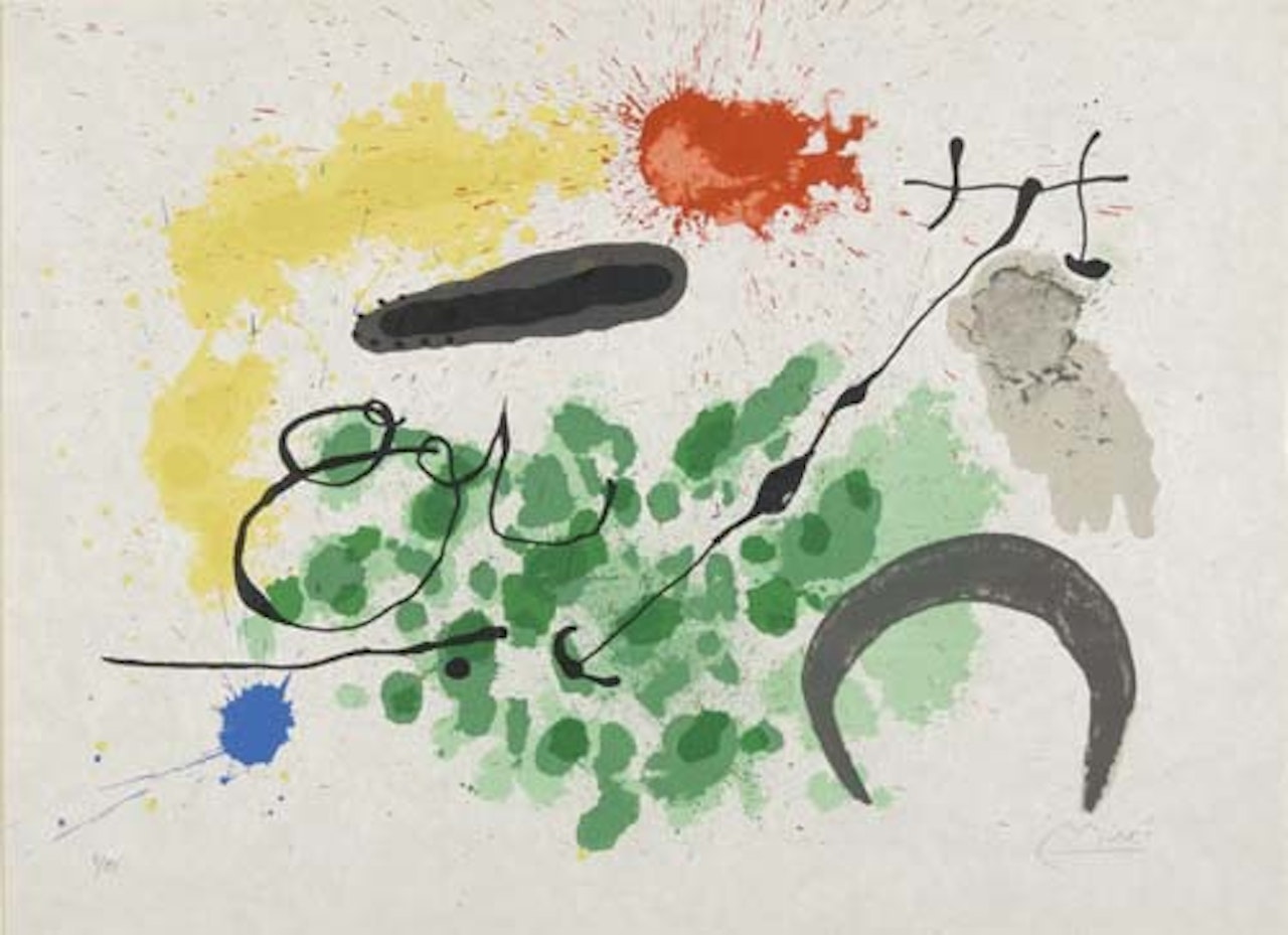 Le Lézard aux Plumes d'Or by Joan Miró