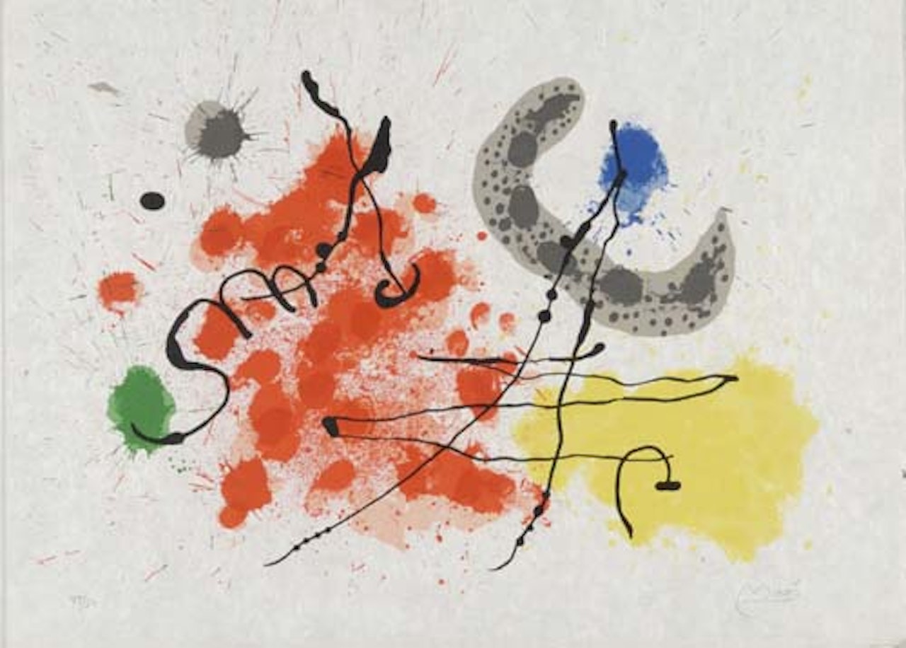 Le Lézard aux Plumes d'Or by Joan Miró