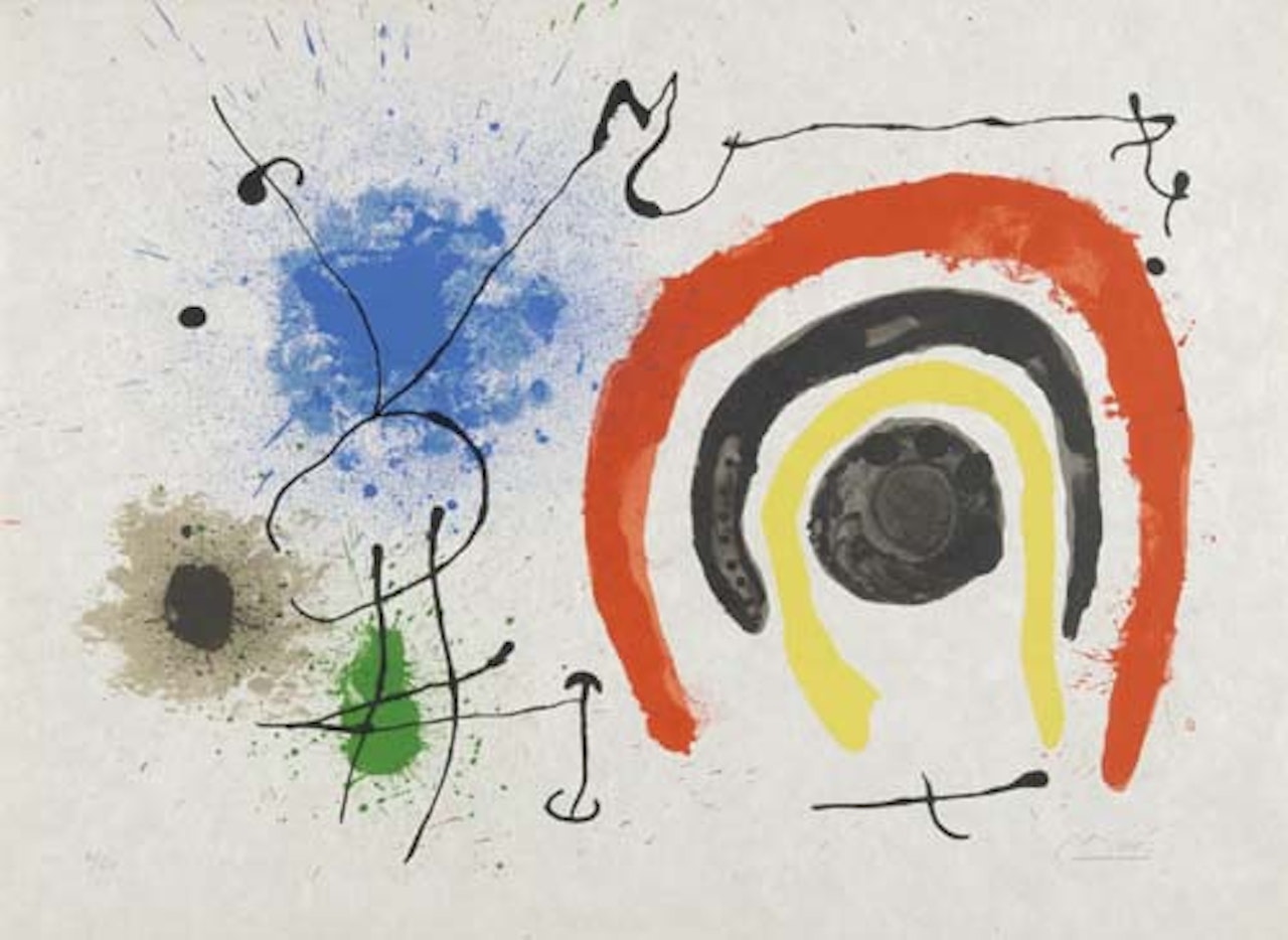 Le Lézard aux Plumes d'Or by Joan Miró