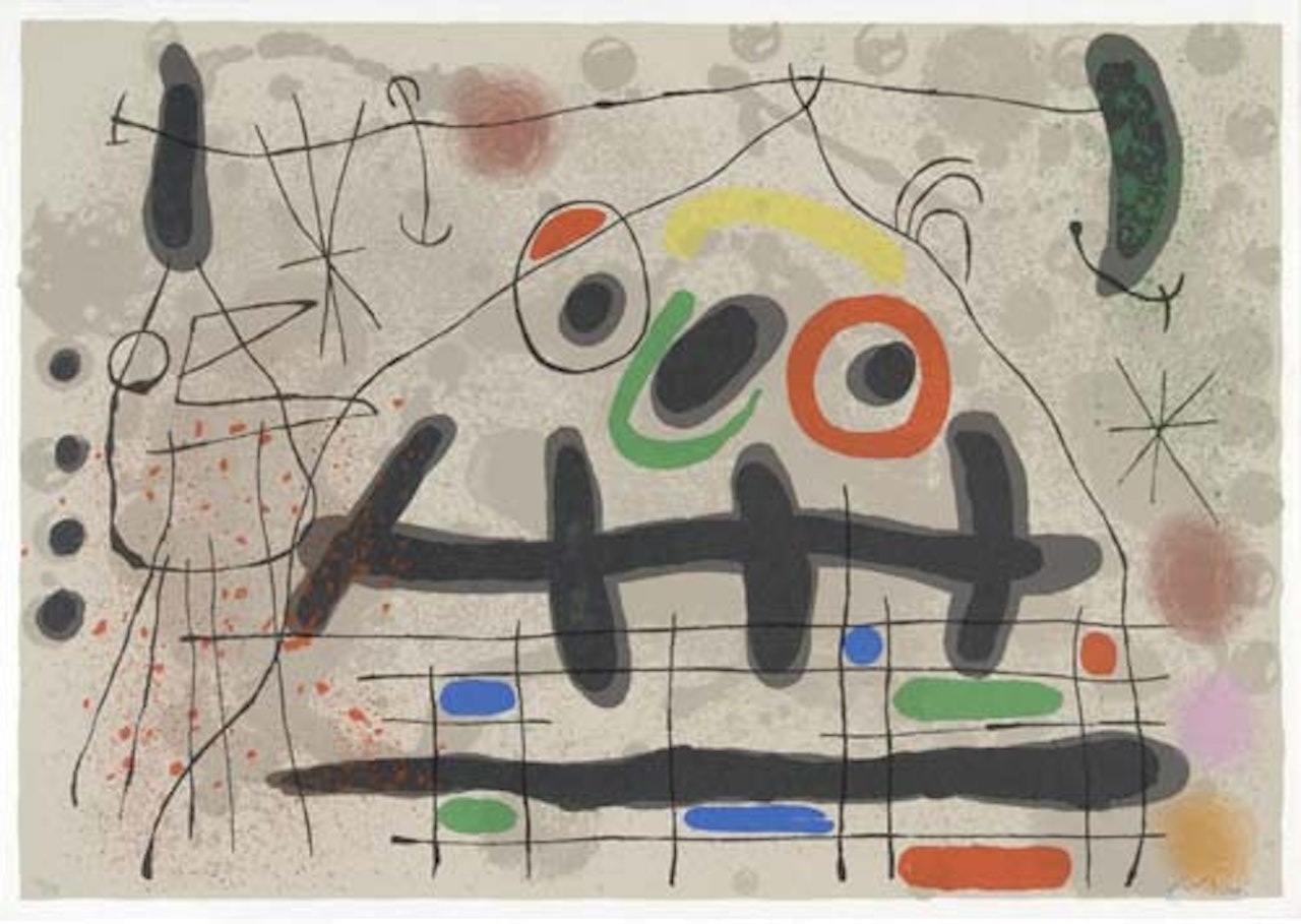 Le Lézard aux Plumes d'Or by Joan Miró
