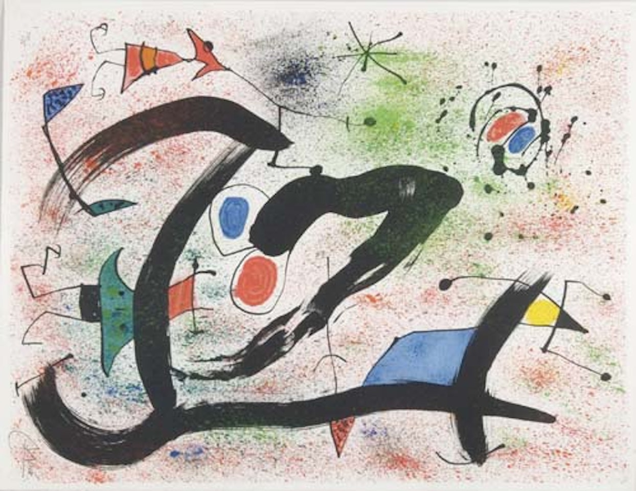 Les Voyants by Joan Miró