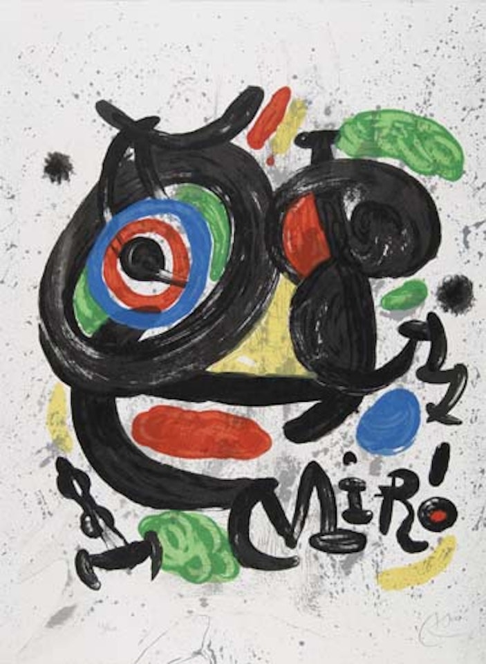 Affiche pour l'Exposition Sculptures by Joan Miró