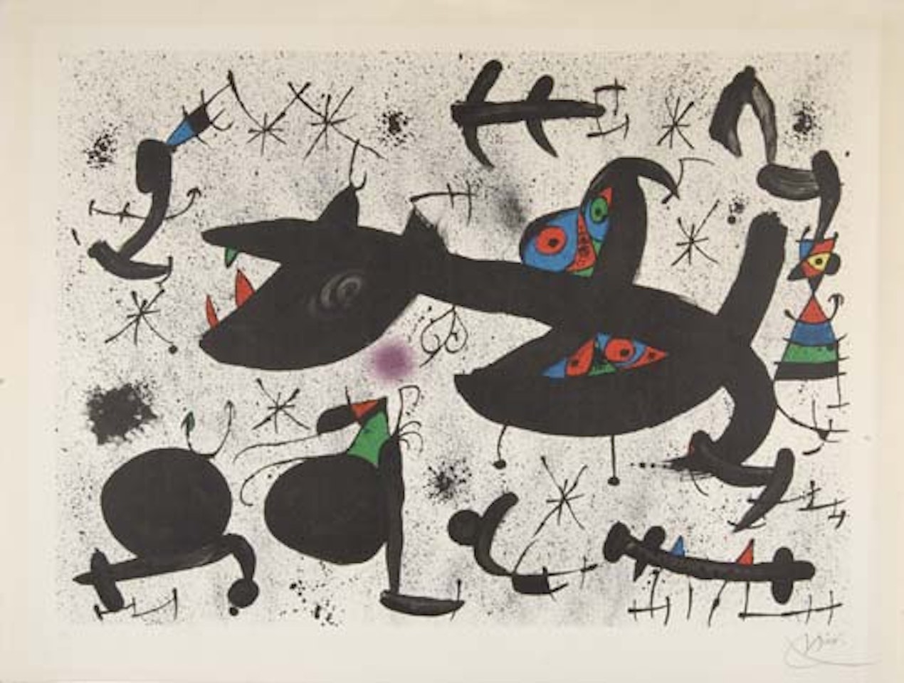 Homenatge à Joan Prats by Joan Miró