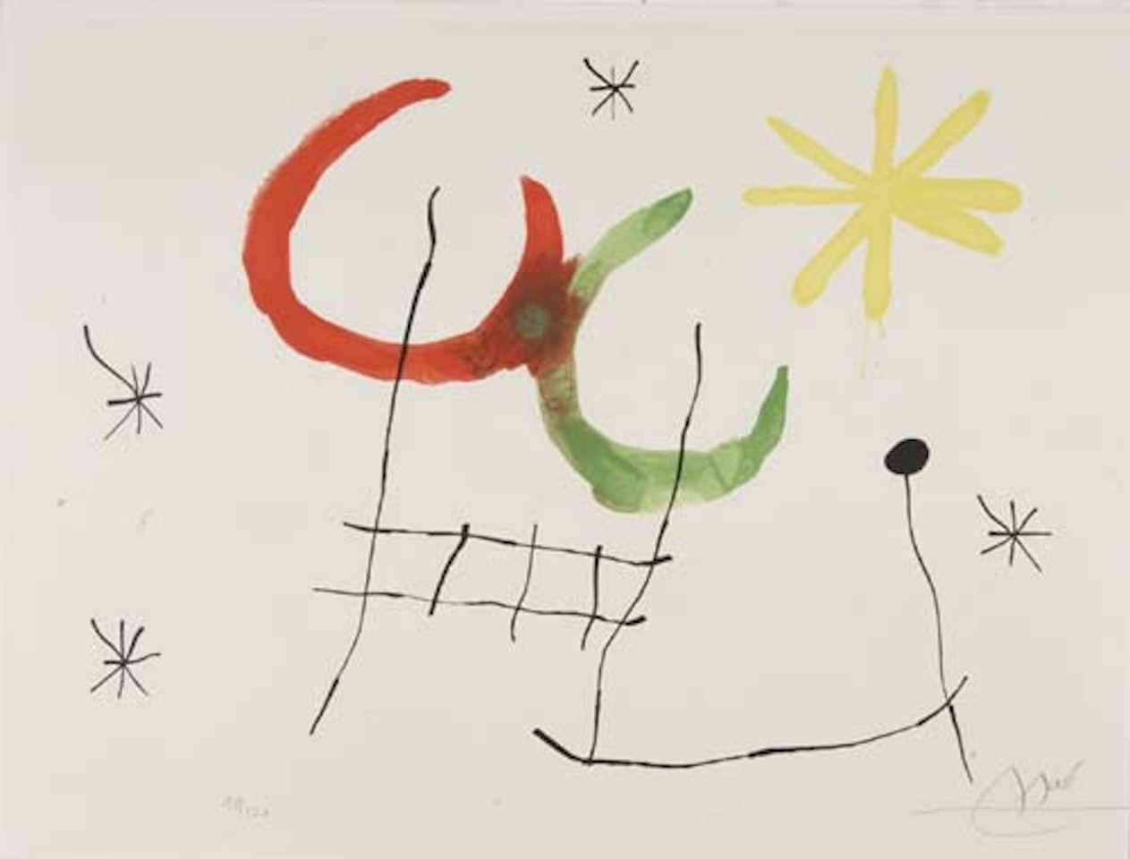 Ubu aux Baléares by Joan Miró